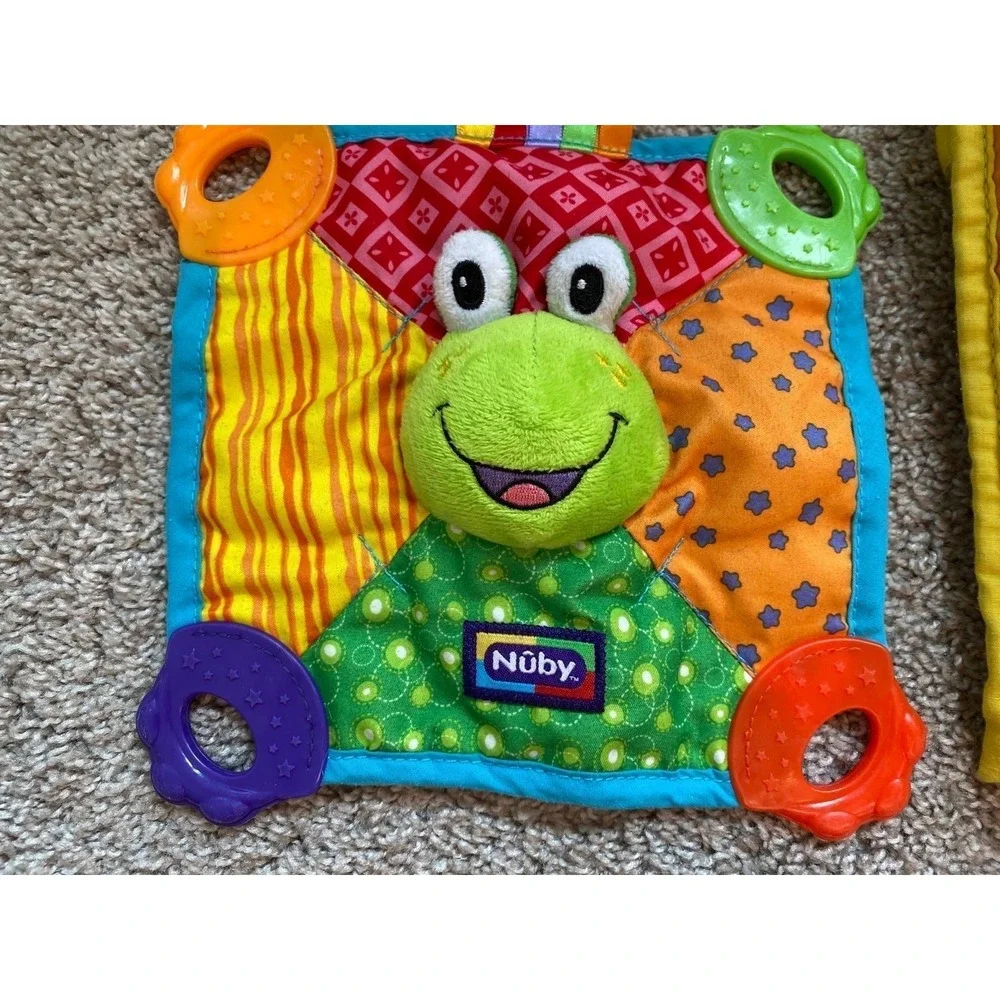 Jellycat Nuby B Toy Lot Of 3 Car Keys Babybook Teething Baby Infant